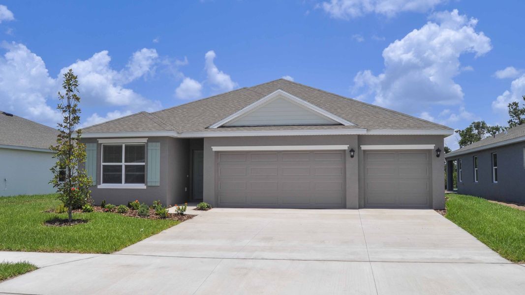 Front exterior of a home in the Rye Crossing community, located in Parrish, FL (Image 16). Front exterior of a home in the Rye Crossing community, located in Parrish, FL (Image 16).