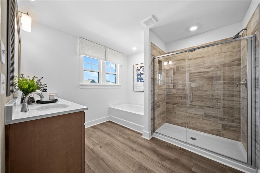 Crestfall II Primary Bathroom Crestfall II Primary Bathroom