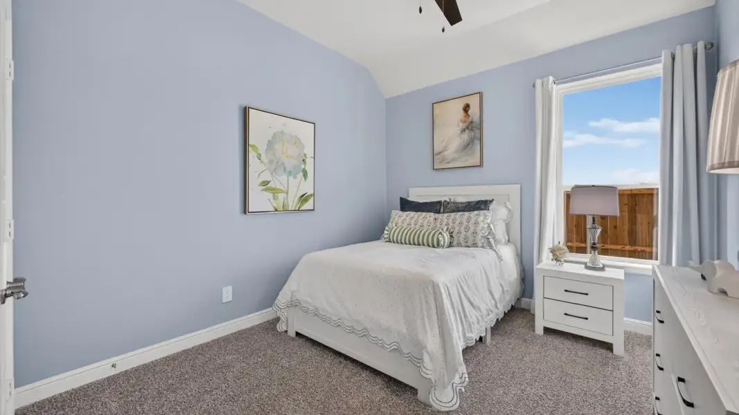Furnished interior in a model home at Wildflower Ranch in Justin (Image 35).