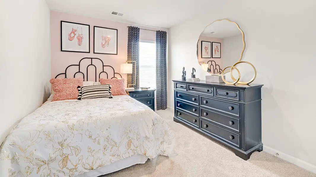 Furnished interior in a model home at Laurel Park Townhomes in Hephzibah (Image 15).