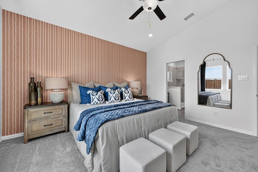 Furnished interior in a model home at Madero 50s in Haslet (Image 123). Furnished interior in a model home at Madero 50s in Haslet (Image 123).