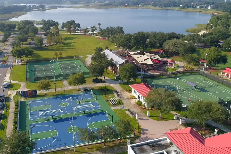 Haines City Lake Eva Community Park Aerial