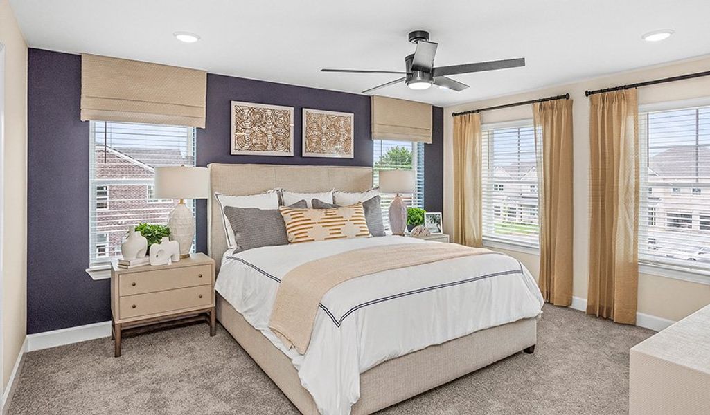 Furnished interior in a model home at Emerson Walk in Nashville (Image 4). Furnished interior in a model home at Emerson Walk in Nashville (Image 4).
