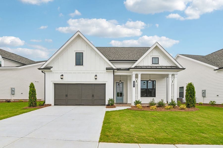 Front exterior of a home in the Aberdeen community, located in Hoschton, GA (Image 16). Front exterior of a home in the Aberdeen community, located in Hoschton, GA (Image 16).