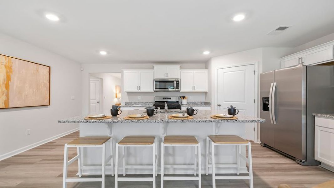 Furnished interior in a model home at Cascade Point in Seneca (Image 16).