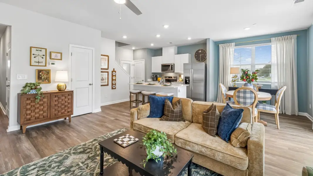 Furnished interior in a model home at Blair Ridge in La Vergne (Image 10).