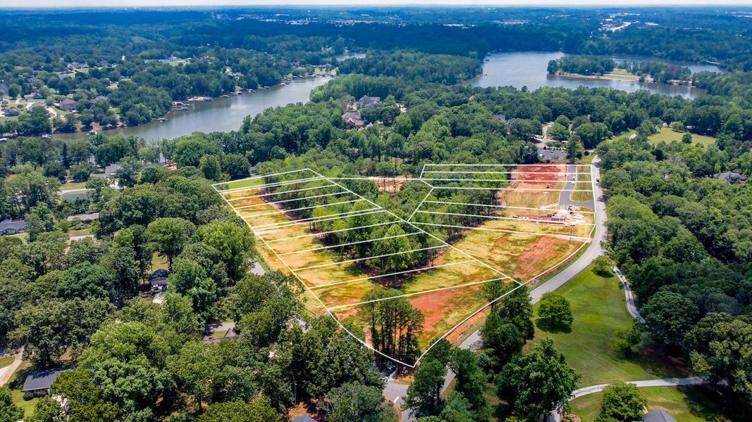 Spacious homesites just minutes from Lake Hartwell!