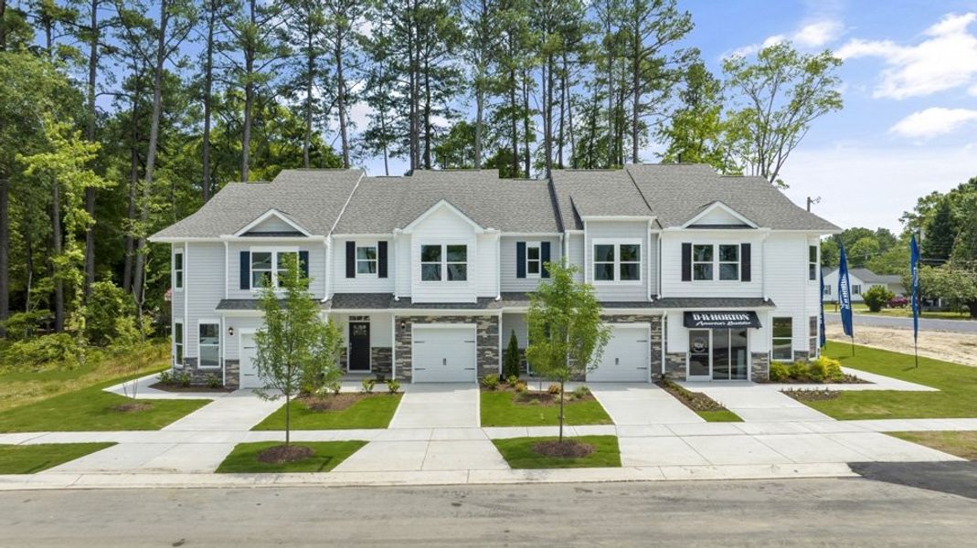 Front exterior of a home in the Copper Run South community, located in Durham, NC (Image 11). Front exterior of a home in the Copper Run South community, located in Durham, NC (Image 11).