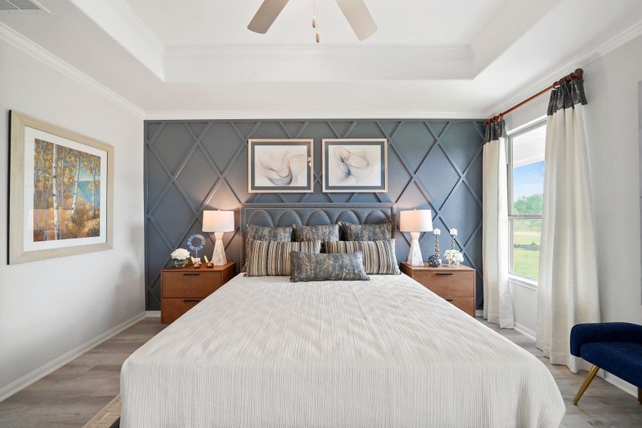 Furnished interior in a model home at Southfork Ranch in Sealy (Image 10).