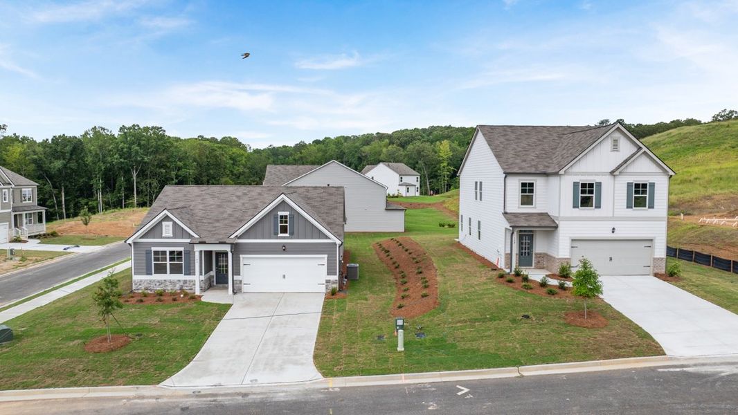 Front exterior of a home in the Sheffield Highlands community, located in Dallas, GA (Image 13).