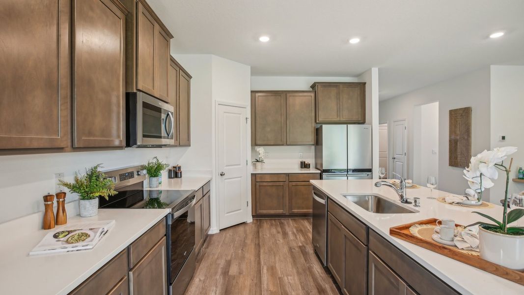 Furnished interior in a model home at Angeline in Land O' Lakes (Image 19). Furnished interior in a model home at Angeline in Land O' Lakes (Image 19).
