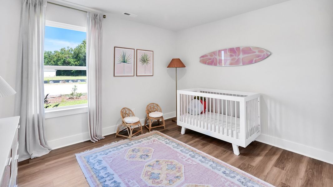 Furnished interior in a model home at Merchant Point in Jacksonville (Image 20).