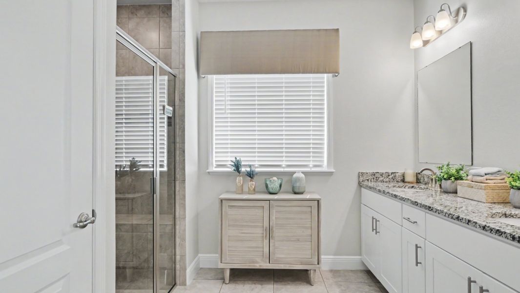 Furnished interior in a model home at Sebastian Highlands in Sebastian (Image 14).