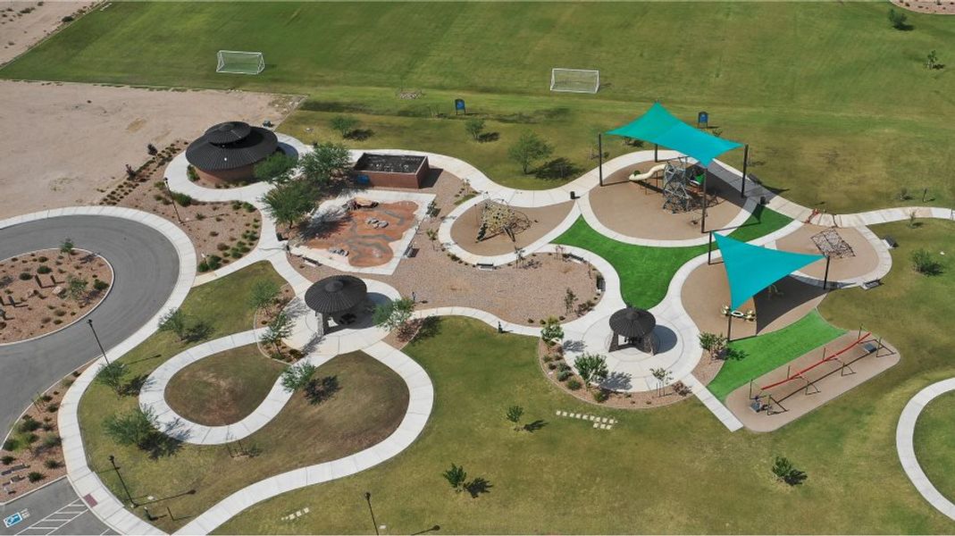 Rocking K Amenity Park Aerial View