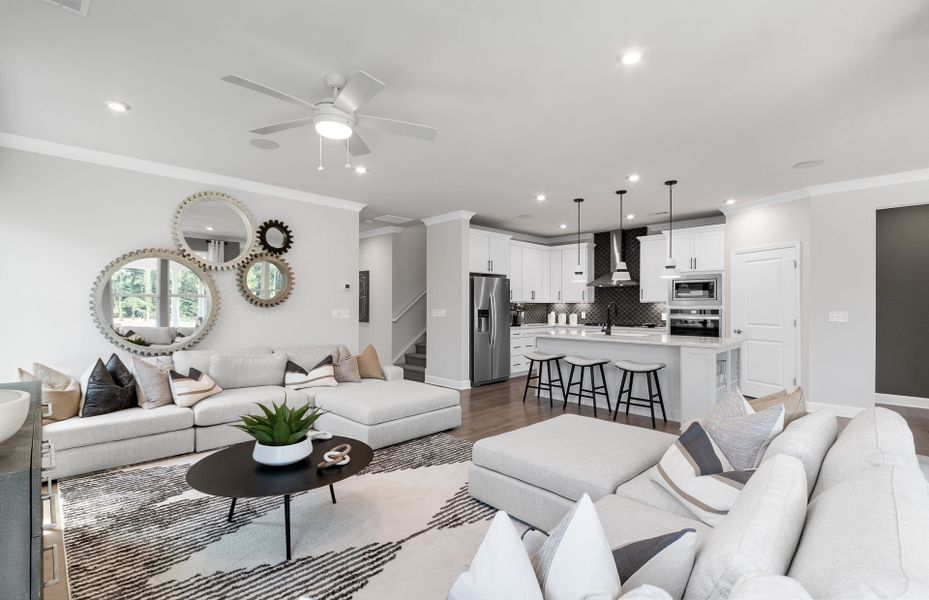 Gathering Room and Kitchen