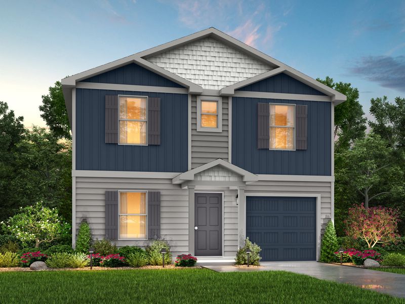 Front exterior of a home in the Park Central community, located in Mineola, TX (Image 11). Front exterior of a home in the Park Central community, located in Mineola, TX (Image 11).