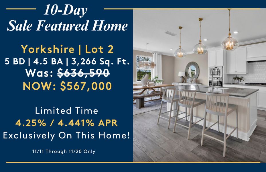 10-Day Sale Featured Home!