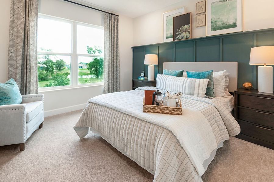 Furnished interior in a model home at Tamarack at Two Rivers in Zephyrhills (Image 40).