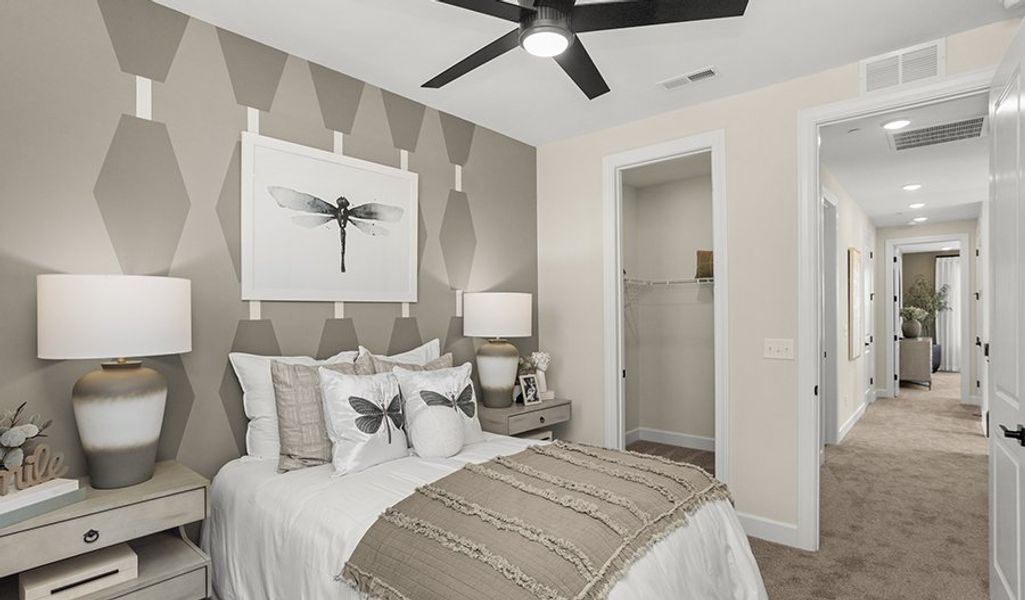 Furnished interior in a model home at The Towns at Lynwood Station in Mount Juliet (Image 21). Furnished interior in a model home at The Towns at Lynwood Station in Mount Juliet (Image 21).