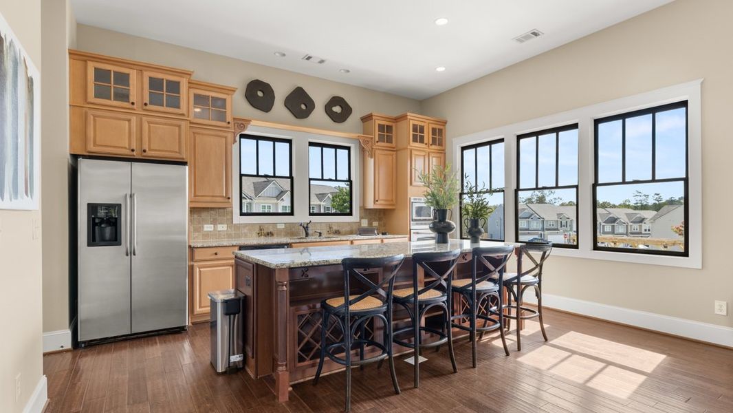 Furnished interior in a model home at Mountain Park in Dahlonega (Image 45).