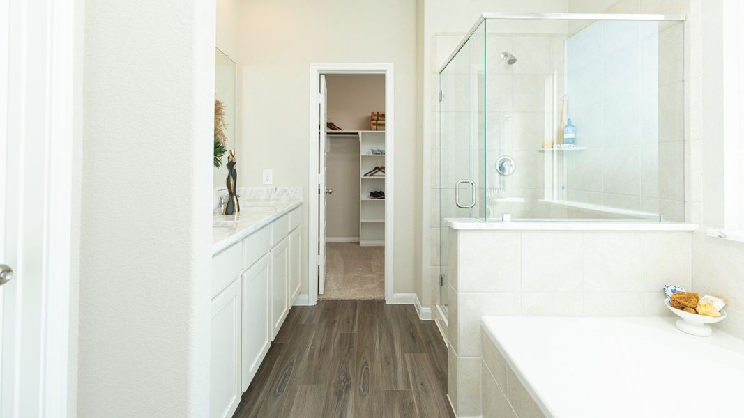 Bluestem Model Primary Bathroom