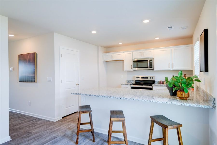 Furnished interior in a model home at Laurel Ridge in Greenville (Image 21).