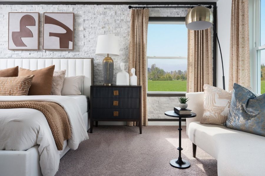 Furnished interior in a model home at Villa Mar in Winter Haven (Image 7).