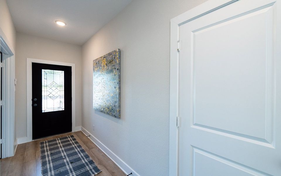 Furnished interior in a model home at The Grove in Sherman (Image 32).