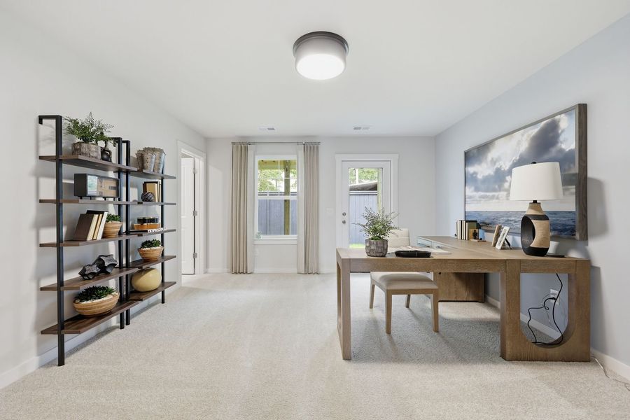 Flexible study space perfect for remote work or creative projects