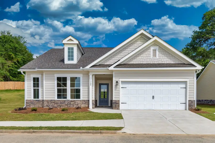 Front exterior of a home in the Langston Place community, located in Perry, GA (Image 12).