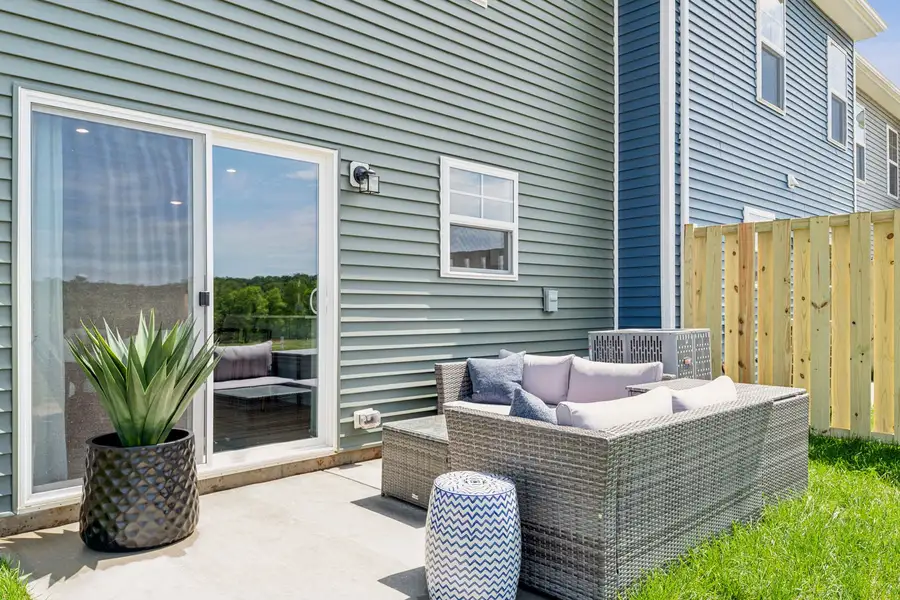 Enjoy outdoor living with a patio or covered patio