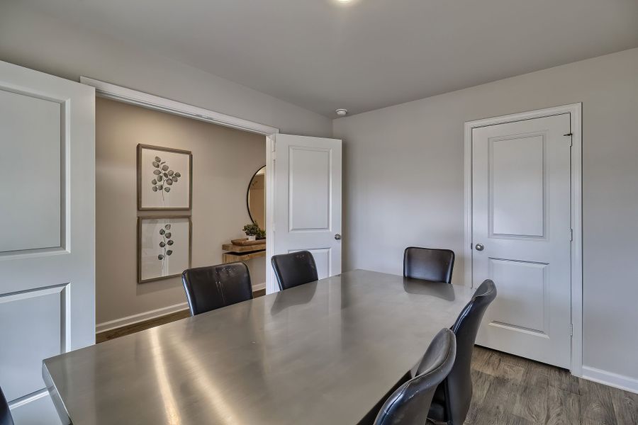 Furnished interior in a model home at Pine Street in Yemassee (Image 14).