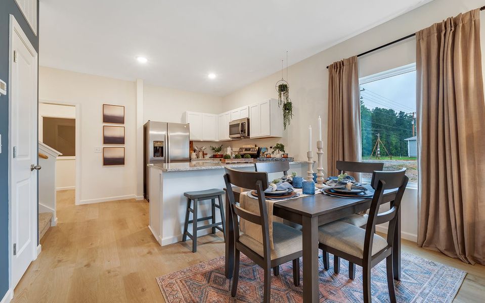 Furnished interior in a model home at Stonehenge in Manchester (Image 7).