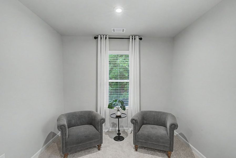 Furnished interior in a model home at The Reserve at Chapel Hill Phase II in Douglasville (Image 31). Furnished interior in a model home at The Reserve at Chapel Hill Phase II in Douglasville (Image 31).