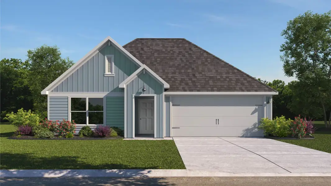 Front exterior of a home in the Harvest Meadows community, located in Holland, TX (Image 14).
