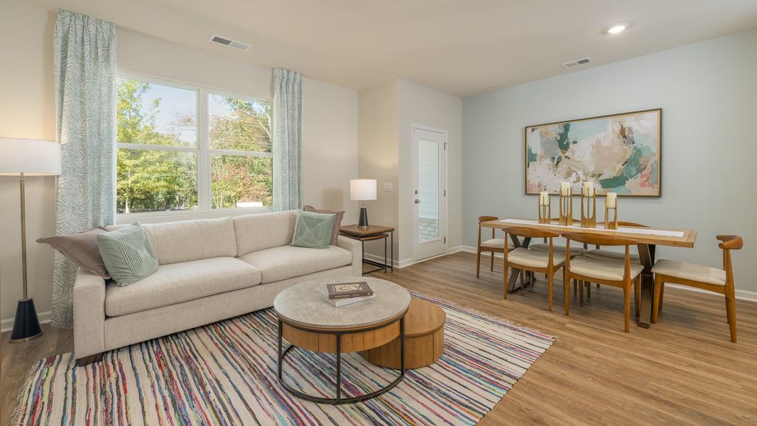 Furnished interior in a model home at Young's Crossing in Stone Mountain (Image 13).