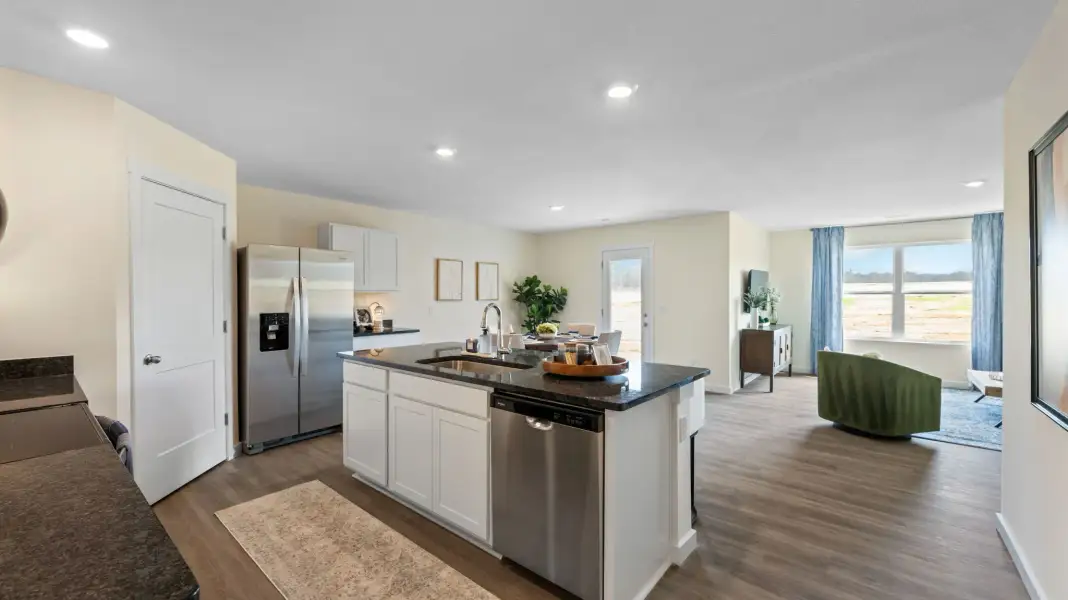 Furnished interior in a model home at Westland Ridge in Cleveland (Image 13).