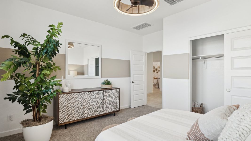 Furnished interior in a model home at Anthem at Merrill Ranch in Florence (Image 92).