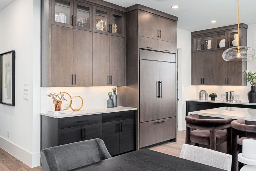Furnished interior in a model home at Fields - Brookside North in Frisco (Image 25). Furnished interior in a model home at Fields - Brookside North in Frisco (Image 25).