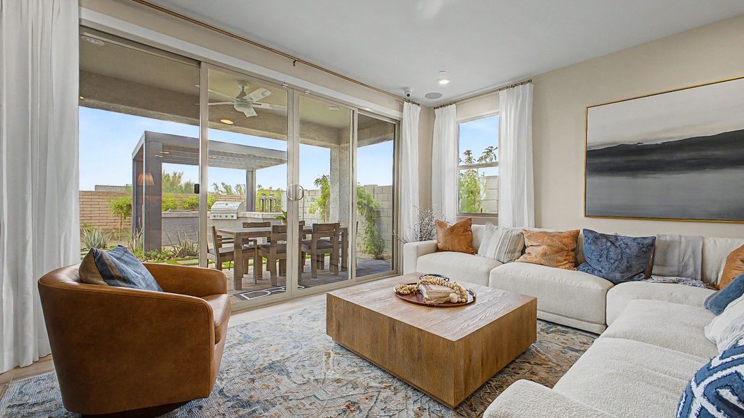 Furnished interior in a model home at Saguaro Hills at Vistancia in Peoria (Image 21). Furnished interior in a model home at Saguaro Hills at Vistancia in Peoria (Image 21).