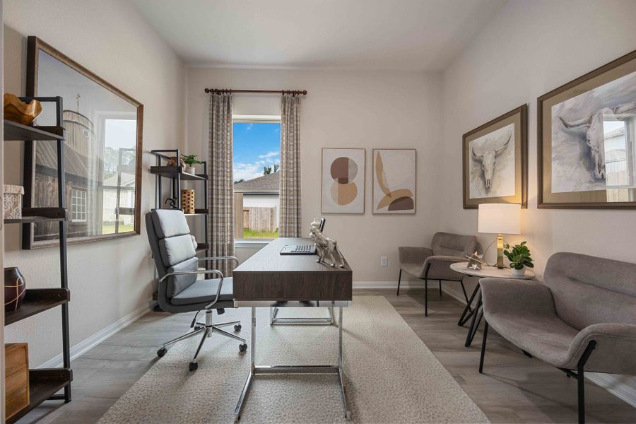 Furnished interior in a model home at Magnolia Springs in Montgomery (Image 21). Furnished interior in a model home at Magnolia Springs in Montgomery (Image 21).