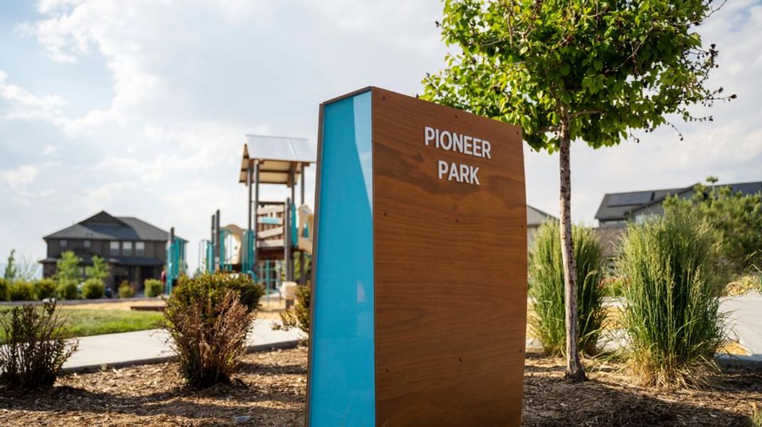 Park amenity monument