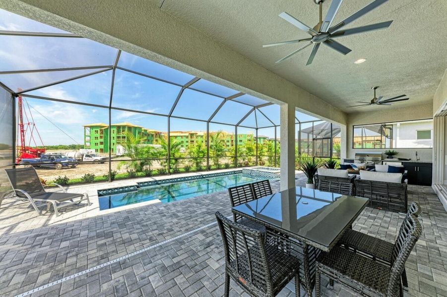 Exterior details of a home in Inspiration at Watercolor Place, Bradenton (Image 103).