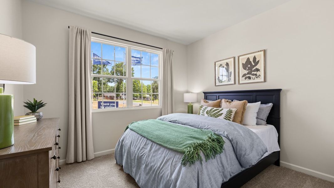 Furnished interior in a model home at Northberry in Rome (Image 48).