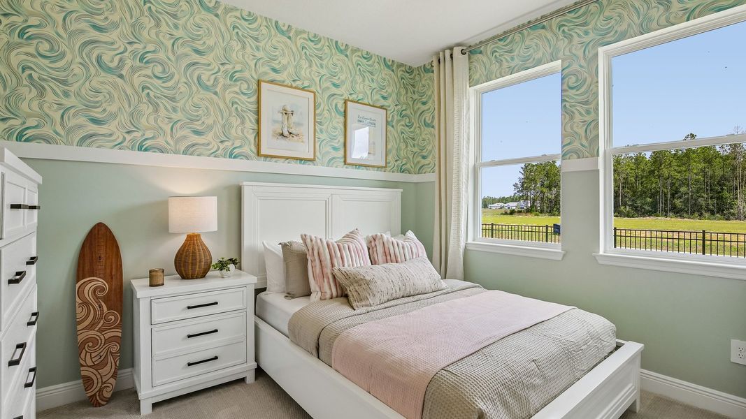 Furnished interior in a model home at Hammock at Two Rivers in Zephyrhills (Image 94).