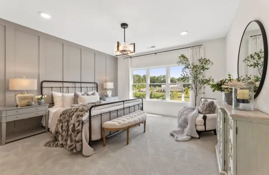 Furnished interior in a model home at Archerfield in Smyrna (Image 10).