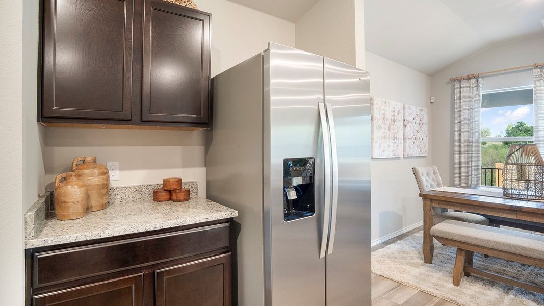 Furnished interior in a model home at Pecan Creek in Temple (Image 6).