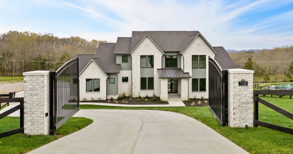 Front exterior of a home in the Primm Farm community, located in Brentwood, TN (Image 4). Front exterior of a home in the Primm Farm community, located in Brentwood, TN (Image 4).