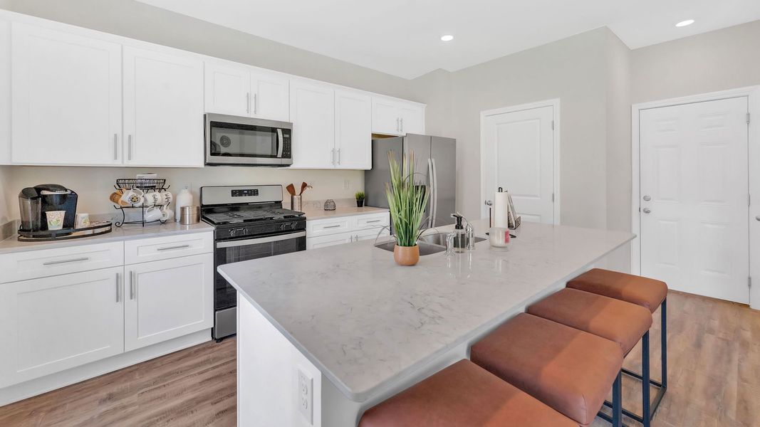 Furnished interior in a model home at Archer's Pointe in Johnson City (Image 7).