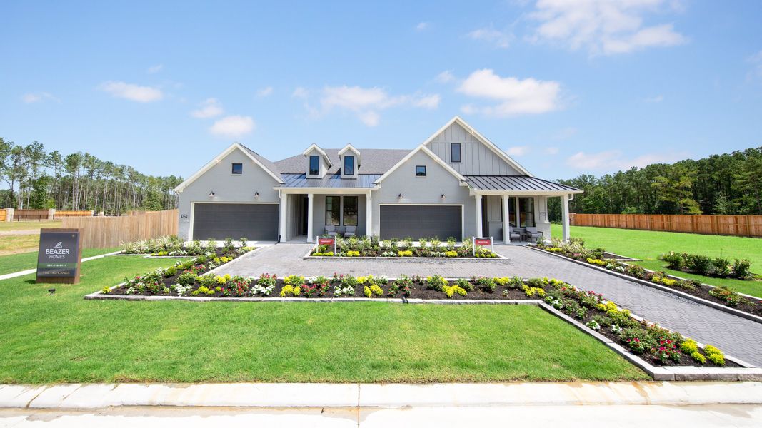 Front exterior of a home in the Jordan Ranch: Signature Series community, located in Katy, TX (Image 10).